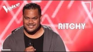 THE VOICE 2017  RITCHY quotBaby can I hold youquot Tracy Chapman  Blind Audition [upl. by Yellek318]