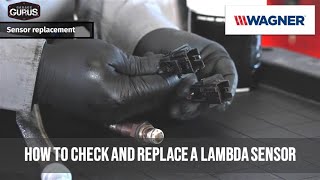 How to check and replace a lambda sensor [upl. by Alpers204]