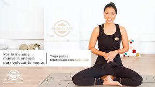 XUAN LAN  Yoga para el teletrabajo Mueve tu energía para enfocar tu mente [upl. by Annairda386]