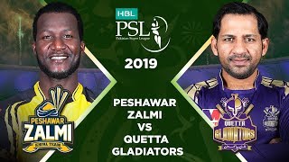 Match 34 Final Full Match Highlights Peshawar Zalmi Vs Quetta Gladiators  HBL PSL 4  HBL PSL 2019 [upl. by Arundel]