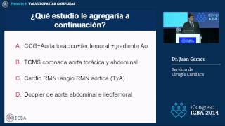 Valvulopatías complejas Plenaria 4 Preguntas Interactivas Dr Juan Camou [upl. by Hgielrebmik]