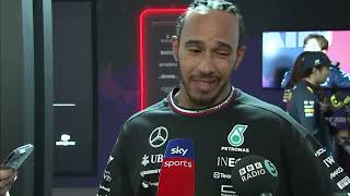 Lewis Hamilton Qualifying Interview  2024 Bahrain Grand Prix [upl. by Eseila]