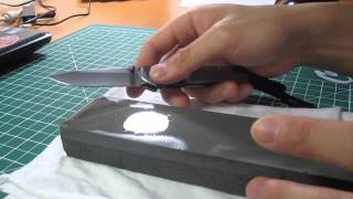 How To Sharpen a Folding Knife [upl. by Reiniar903]