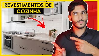 23 REVESTIMENTOS PARA COZINHA  PORCELANATO PISO VINÍLICO CIMENTO QUEIMADO E MUITO MAIS [upl. by Roxana]