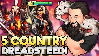 5 Country  This Dreadsteed is so Cool Yee HAW  TFT Remix Rumble  Teamfight Tactics [upl. by Aiyn48]