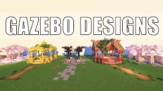 Minecraft Gazebo Ideas  How to decorate your Builds in Minecraft 120 [upl. by Cleodal62]