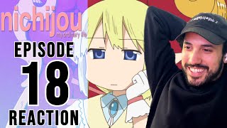 Nichijou Episode 18 Reaction  RETURN OF THE PRINCESS [upl. by Auof514]