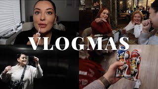 VLOGMAS DEN 7 povídací GRWM plus size fitnesska nepříjemná trenérka amp kamarádky [upl. by Ettevol]