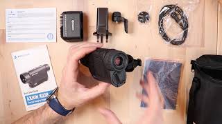 Unboxing the Pulsar Axion XQ38 Thermal Imager Monocular  Colour Modes demo and Whats in the box [upl. by Eeliab]