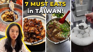 7 MUST EATS in TAIWAN Michelin Guide Night Market amp Bib Gourmand Food Taipei Travel Vlog [upl. by Menken]