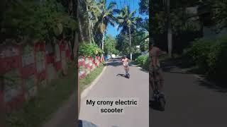 Crony electric scooter🥰 [upl. by Jessika]