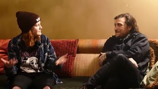 Girls Against  Frank Iero Interview  Dublin Ireland [upl. by Tito]