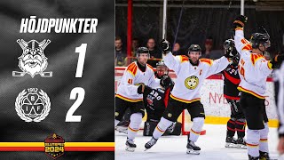 Höjdpunkter  Nybro  Brynäs  Kvartsfinal 37 [upl. by Llennoc]