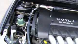 2005 Toyota Corolla XRS 6speed Start up and walk around VVTLi [upl. by Bonita65]