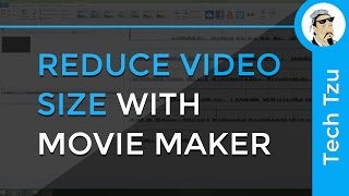 How to Reduce Video Size with Movie Maker [upl. by Selij]