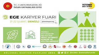 Pamukkale Üniversitesi Ege Kariyer Fuarı 2024 [upl. by Novrej]