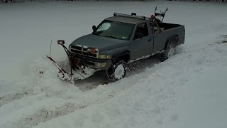 Snow plowing [upl. by Anitroc952]