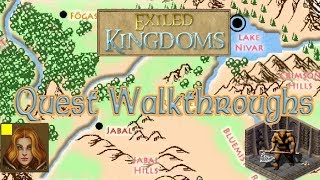 Exiled Kingdoms Quest Walkthrough   and the Abyss Gazed Back [upl. by Oaoj]