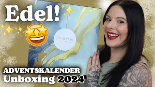 Edel ✨ Heidemann Schmuck Adventskalender 2024 SILBER Unboxing [upl. by Maillliw]