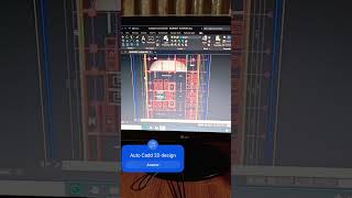 autocadsimplefloorplan shortvideo craftspeople afchannel123 ImpelBuildingDesign [upl. by Akierdna]