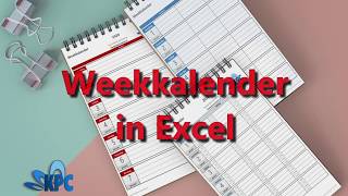 Weekkalender in Excel [upl. by Azenav974]