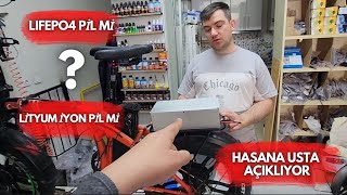 Elektrikli Bisiklet Lifepo4 Pil mi  Lityum İyon Pil mi  Hangisi Daha İyi elektriklibisiklet [upl. by Luwana538]