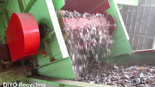 《Hammer Mill》Tinplate Recycling Line｜馬口鐵回收處理線 2【DIYO recycling】 [upl. by Frear]