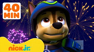 PAW Patrol Pups Have the Best Day Ever w Chase Marshall amp Skye  40 Minute Compilation  Nick Jr [upl. by Akeryt]