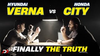 What’s the best sedan under ₹25 lakh  Honda City Hybrid vs Hyundai Verna  PowerDrift [upl. by Namie]