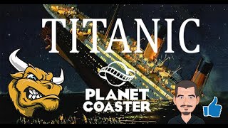 TITANIC  Planet Coaster  NikoBullTV [upl. by Llevol853]