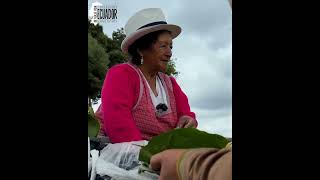 Delicioso sabor de la frita en hoja de achira cuenca ecuador [upl. by Chere]