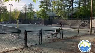 USTA 40 Singles Sectionals Championship Clinching Court  Virginia Beach vs Richmond  Mid Atlantic [upl. by Sacksen296]