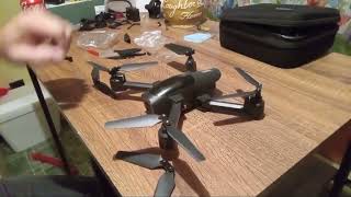 Replacing damaged propellers on my tsrc a6 drone crash damage [upl. by Annaujat]