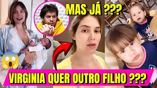 Virginia Tem Planos de Ter Outro Filho Fãs Ficam Chocados [upl. by Hanan]