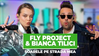 Fly Project amp Bianca Tilici – Soarele pe strada mea Avanpremieră Live la Radio ZU PiesaNelansata [upl. by Eadahs984]