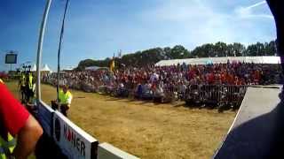 Europameisterschaft Tractor Pulling Füchtorf 2012 360 Grad Zeitraffer Video by MrJo vom Sonntag [upl. by Haidej]