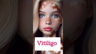 Vitiligo Skin depigmentation  white patches on skin  causes of vitiligo shorts whitepatches [upl. by Crotty192]