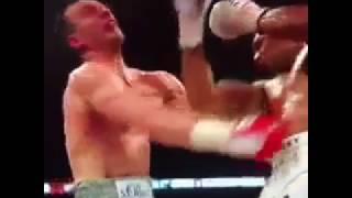 Anthony Joshua Uppercut Vs Wladimir Klitschko [upl. by Nosrettap]