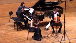 Orbis Trio Babadjanian  Trio in F sharp minor [upl. by Eek]