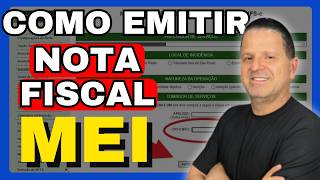 COMO EMITIR NOTA FISCAL DO MEI  AULA PRÃTICA EMISSÃƒO DE NOTA FISCAL MICROEMPREENDEDOR INDIVIDUAL [upl. by Llednew]