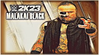 WWE 2K23  Malaki Black Signatures and Finishers [upl. by Adnaerb]