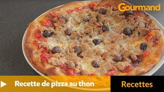 Recette de pizza au thon [upl. by Gaut]