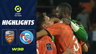 FC LORIENT  RC STRASBOURG ALSACE 2  1  Highlights  FCL  RCSA  20222023 [upl. by Ytirahc]