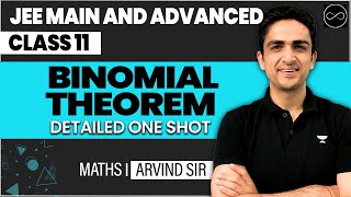 Binomial Theorem Class 11  JEE Main amp Advanced [upl. by Feodore686]