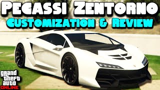 Pegassi Zentorno Customization amp Review  GTA Online [upl. by Ttenaej]