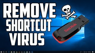 How to Remove Shortcut Virus From Pendrive  USB Drive [upl. by Pieter]