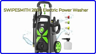 REVIEW 2024 SWIPESMITH 2800 Electric Power Washer ESSENTIAL details [upl. by Clemence]