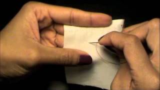 sewing 101  basting stitch [upl. by Ecienal358]