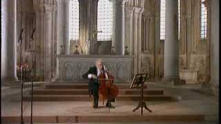 Rostropovich Plays Bach 2iii Courante [upl. by Ellehsem]