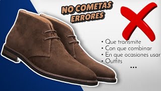 BOTAS DESERT ▷ Como combinar y usar  muchos OUTFITS para hombre [upl. by Azmah]